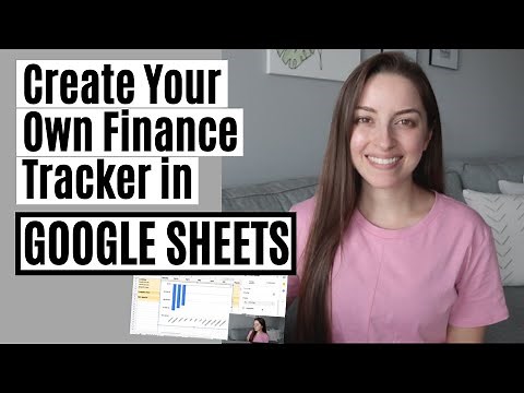 How To Create Your Own Finance Tracker in Google Sheets | GOOGLE SHEETS TUTORIAL