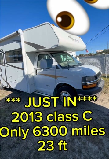 Low Mileage Class C RV for Sale in Central Florida