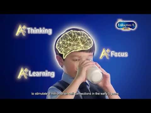 Stimulate a million brain cells connection with Enfagrow A+ Pro