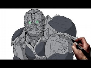 How To Draw Optimus Primal | Step By Step | Transformers Rise Of The Beasts