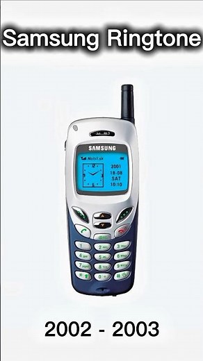 Evolution of Samsung Ringtones