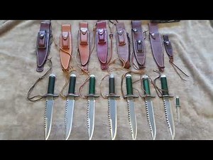 First blood Rambo knife collection