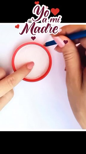 Sketching a Heart with a House and Tree