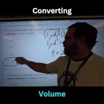 Converting Units of Volume