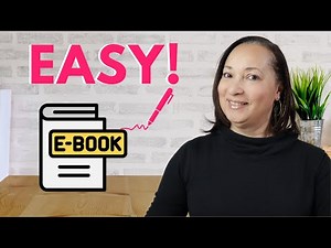 How to WRITE an eBook FAST and EASY! | 2025 Tutorial