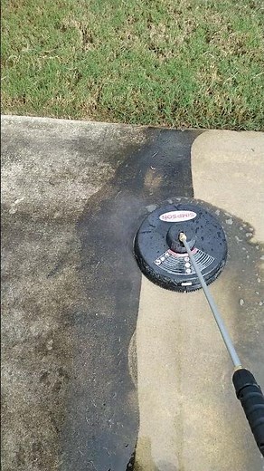 SIMPSON 15 in SURFACE Cleaner with Simpson gas pressure washer 3200 psi 2.5 gpm. #pressurewashing