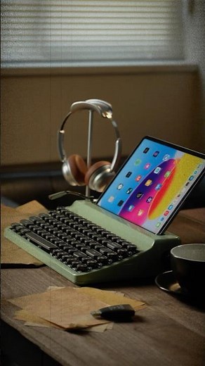 Yunzii QL75 typewriter mechanical keyboard #keyboard #desksetup #yunzii #customkeyboard #typewriters