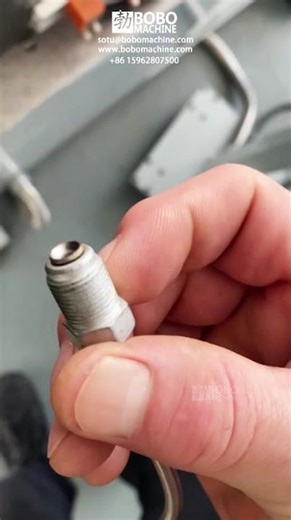 Semi automatic Metal Tube End Flanging End Forming Processing