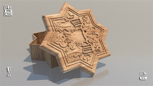 Portagioielli 3D, file STL - Etsy Italia