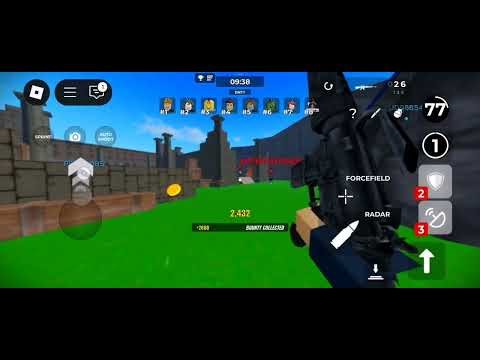 Roblox-gunfight arena gameplay