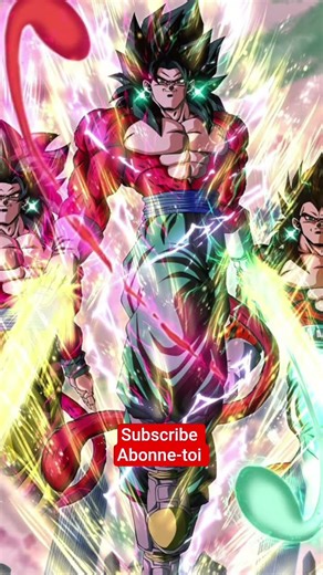 Goku ssj4 full transformations #manga #anime #dbz #dbl #dragonball #goku #ssj4