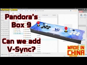 Pandora's Box 9 - Can we update it with V-Sync?