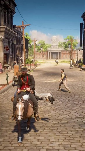 Did you know this bounty trick lets Arthur freely walk in Blackwater? . . #rdr2clips #rdr #reddeadredemption #rdr2