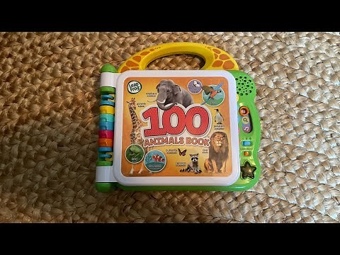 Leapfrog 100 Animals Book