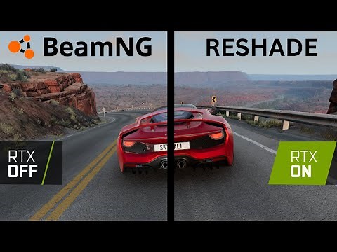 Ray Tracing On VS. Off - BeamNG.drive