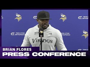 Brian Flores on Overcoming Adversity, Defensive Improvements & Vikings Preparing for Lions Week 9