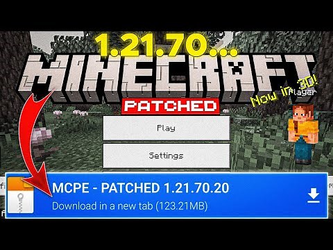 Download Minecraft Patched 1.21.70 Apk || MCPE 1.21.70 Patch Download
