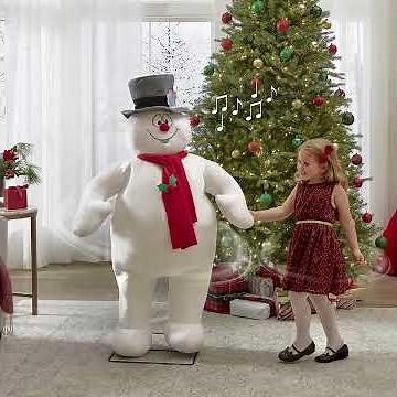 Frosty the Snowman Jimmy Durante 1969 + Gemmy 2021 Present Audio Mashup