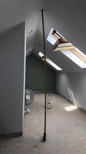 3.1K views · 6 comments | 掠 When the ceilings 6ft high & the loft is freshly painted 﫣…No walls were marked during this install 珞…#flooring #heat #loft #house #home #teirnanmccorkell #hot #heat #heatwave #warm #manchester | Teirnan McCorkell | Facebook