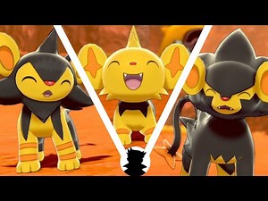 【Pokemon_Camp】Shinx・Luxio・Luxray vs Shiny Evolution Cute!