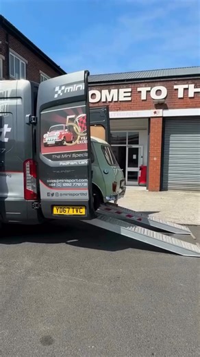 This beautiful Mk1, 970cc Cooper S is a regular visitor here at Mini Sport. It was collected by our team and rolled out of the van and into our garage for a service and a few tweaks to keep it running just right. | Mini Sport Ltd