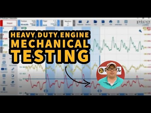 Heavy Duty Engine Mechanical Testing Using An Oscilloscope