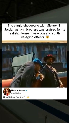 De-Aging Twins in Tense Scene