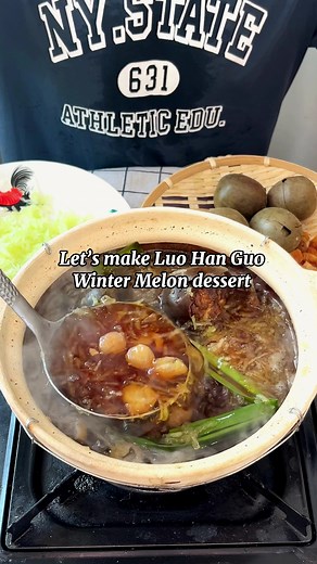 Luo Han Guo Winter Melon Dessert Recipe | Delicious Chinese Monk Fruit Dessert