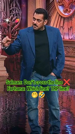 Asif Saikh on Instagram: "What line did Farhana cross? The TRP line!” 📈🔥 @farrhana_bhatt #BiggBoss19 #BB19 #BiggBoss #BiggBossDrama #BiggBossHouse #BiggBossUpdate #BiggBossContestants #BiggBossScene #BiggBossReel #BiggBossClips #BiggBossTwist #BiggBossLive #ColorsTV #JioCinema #BiggBoss19Fans #Farhana #Tanya #FarhanaSupportTanya #RealityShow #BiggBossMoments #BiggBossViral #BiggBossIndia #BiggBoss2025 #FarhanaStrongGame"