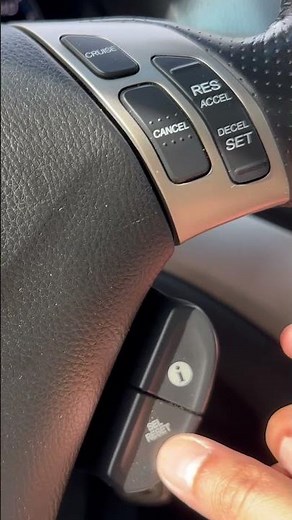 2004 - 2008 Acura TSX oil light indicator reset after an oil change. #Shorts