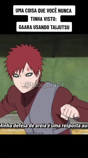Gaara e a Arte do Taijutsu: Uma Nova Perspectiva