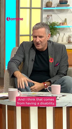10K views · 84 reactions | With The Last Leg back on screens, Adam Hills reflects on positivity, comedy, and living with a disability. | Lorraine | Facebook