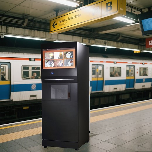[Hot Item] Jetinno Jl500 Coffee Vending Machine for Instant Powder Automatic Coffee Vending Machine