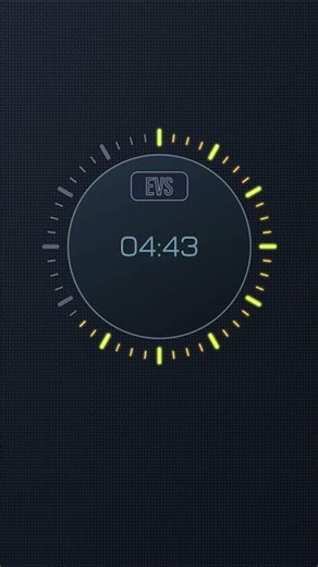 12 second Count Down | Digital Clock Display