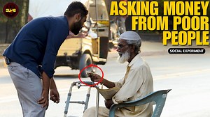 Asking Money From Poor People ( Social Experiment ) - Dumb TV | Dumb TV