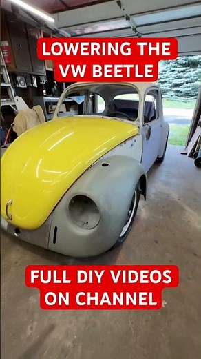 LOWERING THE VW BEETLE - TORSION BAR ADJUSTMENT- HOW TO ADJUST TORSION PLATES FOR RIDE HEIGHT #vwbug