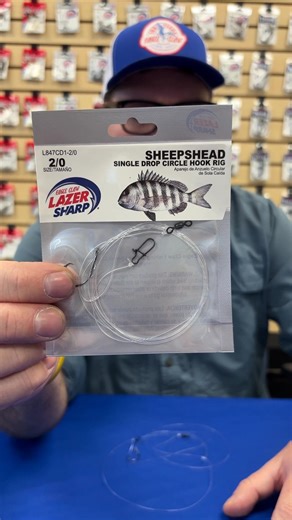 Matt shows you how to rig the Single Drop Sheepshead Rig, so you can spend more time fishing and less time messing with your gear. | Eagle Claw Fishing