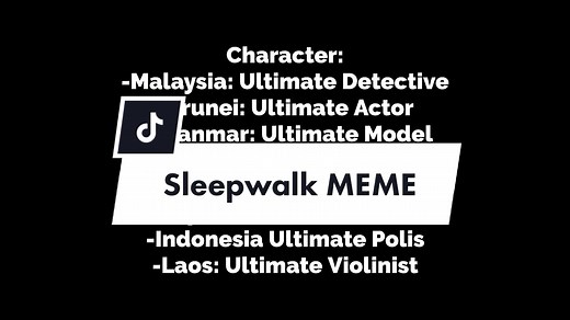 Sleepwalk MEME Animation By Jeffry Mark
