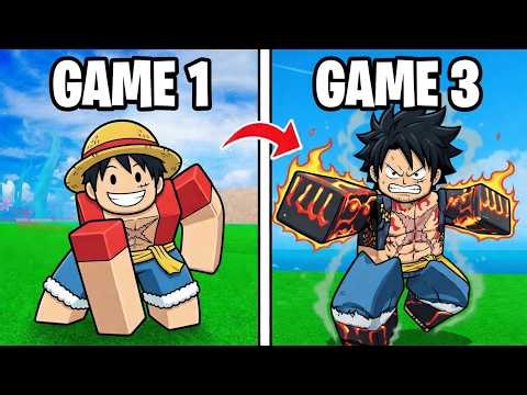 Becoming Gear 4th Luffy in EVERY Roblox One Piece Game