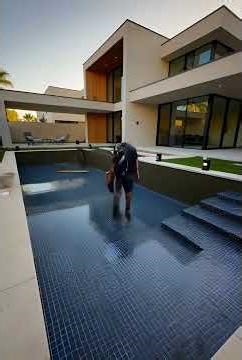 Movie pool construction timelapse #ytshorts