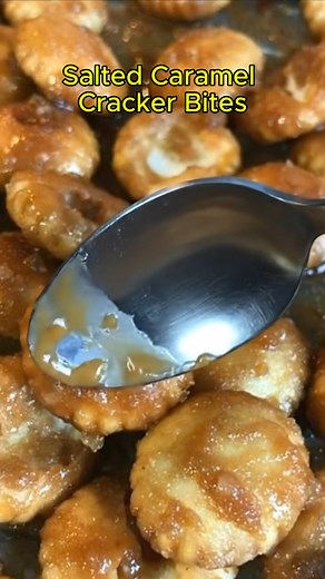 2.2K views · 12 reactions | Salted Caramel Cracker Bites Ingredients...