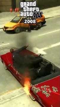 🚗🔥 What Happens If We Take a Car into a Car Wash Right Before It Explodes in All GTA Games 🚗🔥