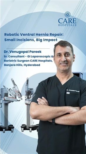 Robotic hernia surgery means smaller cuts and stronger repair | Dr. Venugopal Pareek