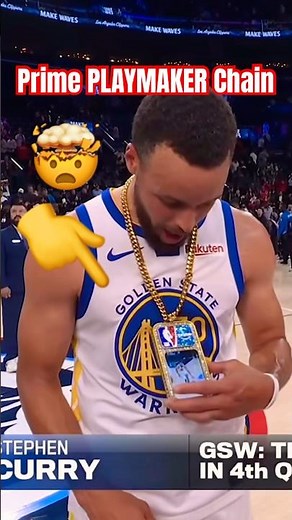 Stephen Curry NBA on Prime Playmaker Chain