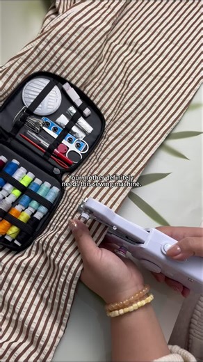 Portable Mini Handheld Electric Sewing Machine Review