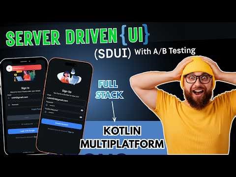SDUI & A/B Testing: FULL STACK APP | Server Drive UI | Kotlin Multiplatform | Kotlin