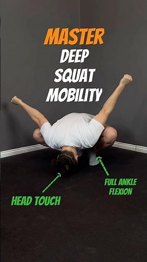 Master deep squat mobility with the touchdown