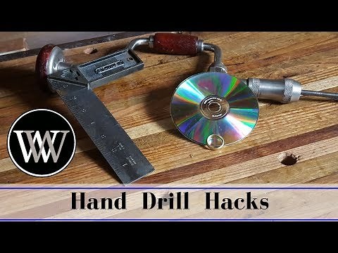 2 Quick Hacks On Drilling a Plumb and Square Hole with a Brace and Bit