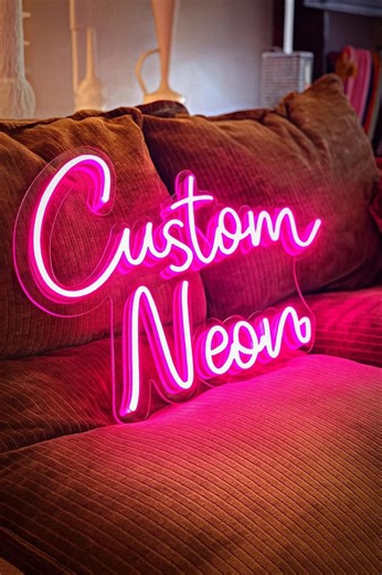 Custom Neon Sign, Neon Signs, Custom LED Neon Sign, Custom Sign, Personalized Name Neon Sign, Wedding Neon Sign, Home Decor, Wall Decor - Etsy