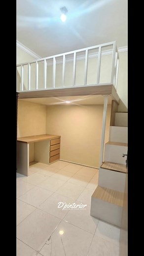 Mezzanine Bed 120x200 Budget 16 Juta untuk Kamar